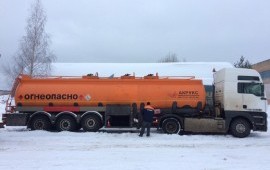 Перевозка светлых нефтепродуктов/бензовозы.