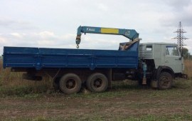Услуги манипулятора КамАЗ
