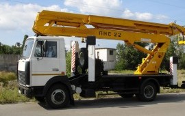 Аренда коленчатых и телескопических автовышек