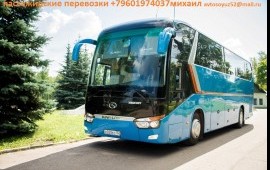 Пассажирские перевозки автобусами, микроавтобус