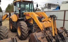 Terex 960 с гидромолотом