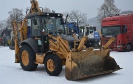 Услуги эксковатора погрузчика Сase580sr