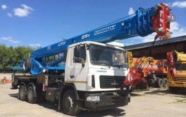 Аренда автокранов от 25 до 100 тонн