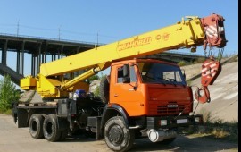 Услуги автокрана по Калининграду и области