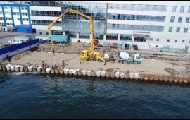 Услуги / аренда бетононасоса (швинга) 36 метров -