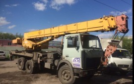 Услуги автокрана аренда Красноярск