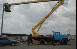 Аренда автовышки 22м