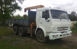 Услуги бортового крана в Богатом