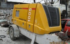 Услуги бетононасоса и бетонораспеделительной стрел