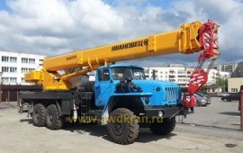 Услуги автокранов от 16 тн. до 32 тн.