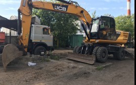 Аренда Полноповоротного Колёсного Экскаватора