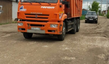 Аренда самосвалов Камаз 20 кубов собственный парк
