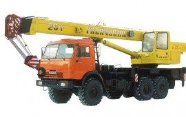 Автокран 25 тонн