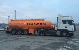Перевозка ГСМ бензовозами