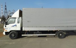 Hyundai 78, 5 тонны (длина 6 метров)(объём 24 м)