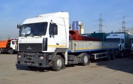 Услуги длинномера г/п 20 т, дл.13,6м