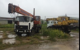 Услуги автокранов