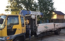 Аренда манипулятора 5Т с пропуском в центр
