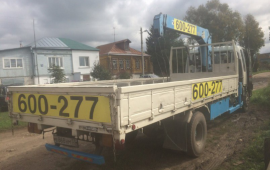 Услуги кран манипулятор во Владимире и области