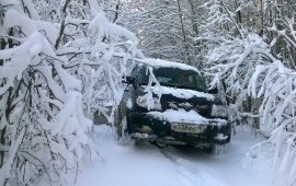 Внедорожник УАЗ-Патриот для труднодоступных мест