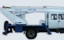 Аренда автовышки-телескоп 17 м