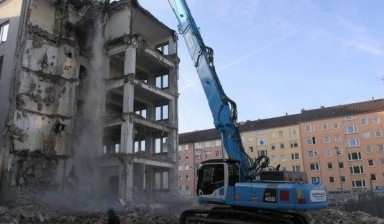Демонтаж строений в Кадыкчане