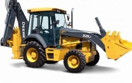Услуги экскаваторы-погрузчики John Deer