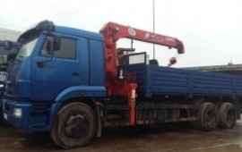 Манипулятор аренда! UNIC 500, 12.5 т