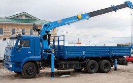 Услуги крана манипулятора на базе камаз