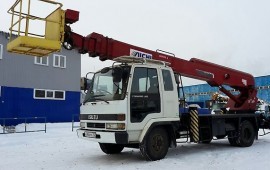 Автовышка японская 24м телескоп
