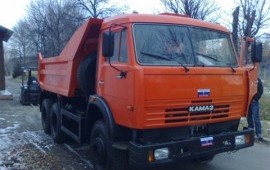 Аренда самосвалов. Песок, щебень, грунт, земля.
