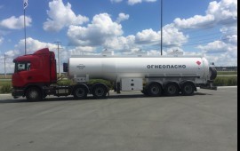 Аренда бензовоза Scania 32m3