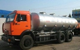 Доставка воды автоцистерной