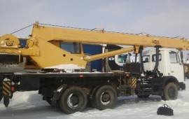 Автокран 25 т 28 м