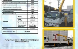 Сдам в аренду манипулятор вместе с водителем