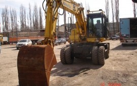 Заказ колесного экскаватора JCB