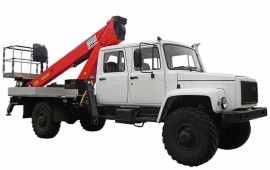 Автовышка 18 метров телескопическая (АГП-18)