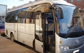 Аренда частного автобуса HIGER