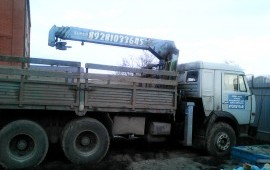 Услуги манипулятора КАМАЗ