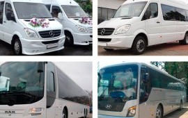Заказ автобосов и микроавтобусов