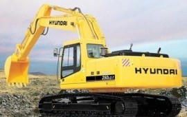 Поворотный гусеничный экскаватор Hyundai R 250LC-7