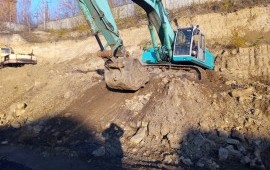 Услуги (аренда) экскаватора kobelco SK-450 45 тонн