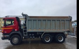 Услуги самосвала Scania 30 тонн
