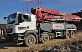 Аренда автобетононасоса Waitzinger 42M