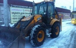 Услуги зксковатора-погрузчика JCB