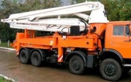 Аренда автобетононасоса КАМАЗ - 37 метров