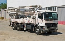 Аренда бетононасоса MERCEDES-BENZ MB100