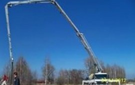Аренда бетононасоса от 15 до 62 м