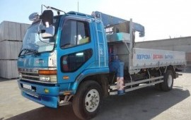 Аренда манипулятора Mitsubishi Fuso.