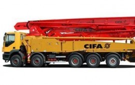 Аренда автобетононасоса CIFA K52L XRZ
